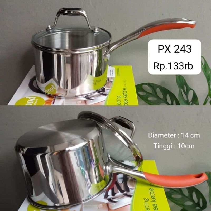 Saucepan Maxim Stainless steel  14cm