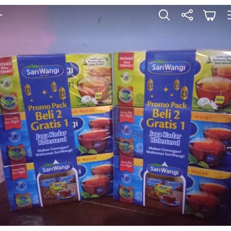 

paket teh sariwangi 2+1