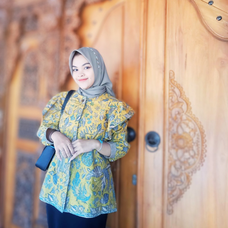 Shanaya Baju batik wanita Blus Sekar 3 Negeri