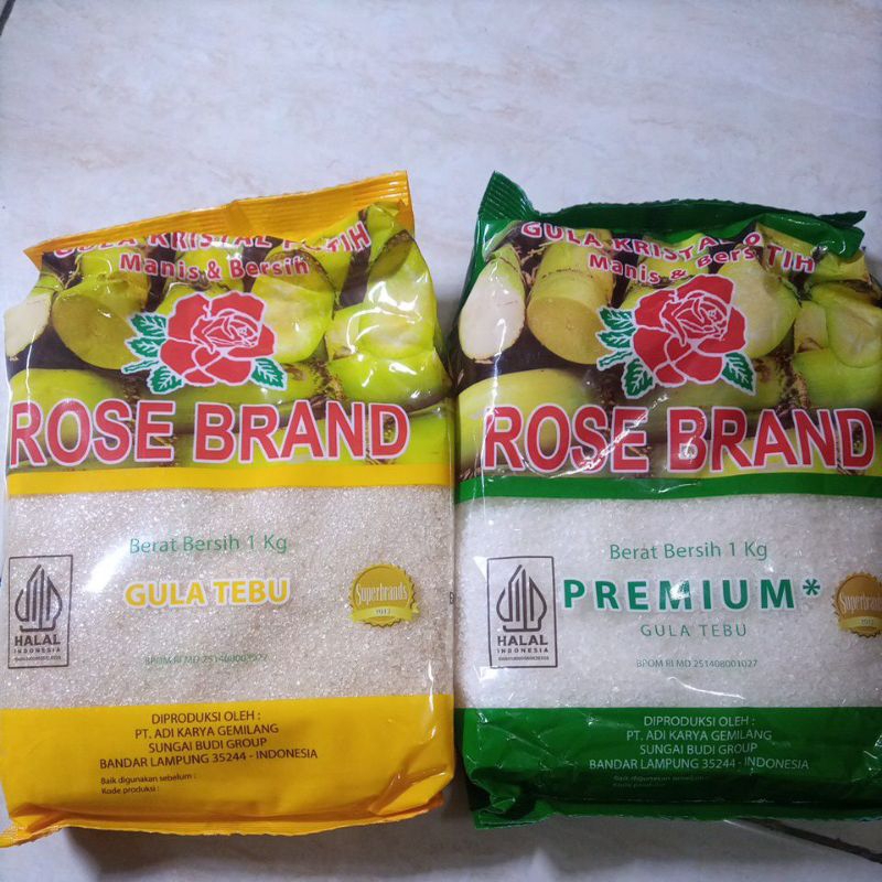 

Gula rosebrand 1kg