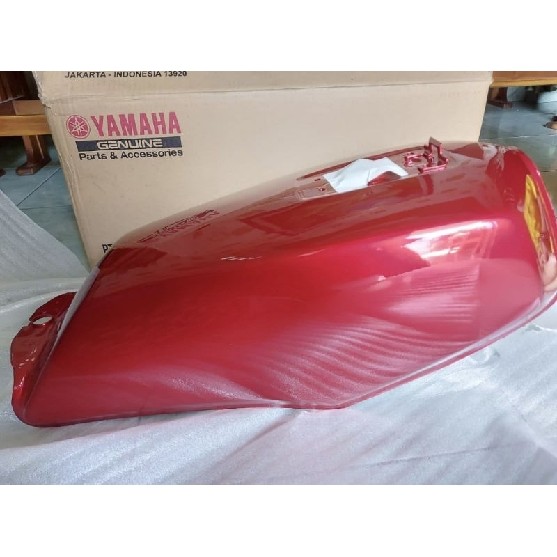 Tangki bensin / fuel tank yamaha rx king merah 2008 2009 polos original ygp