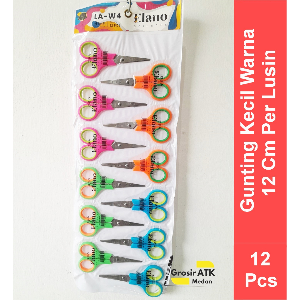

Gunting Kecil Warna Renteng 12Cm / Gunting Kecil Murah