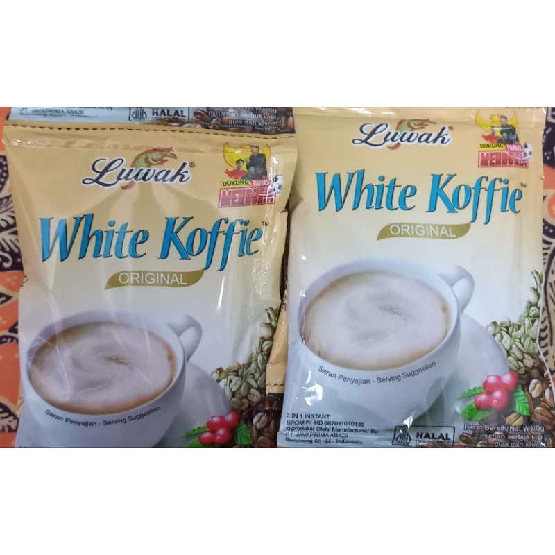 

LUWAK White Koffie Original @20 Gr