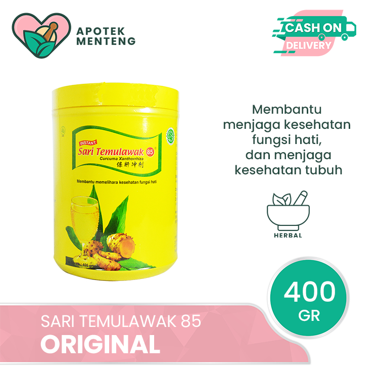 

Sari Temulawak 85 Instan Original Toples 400 gr