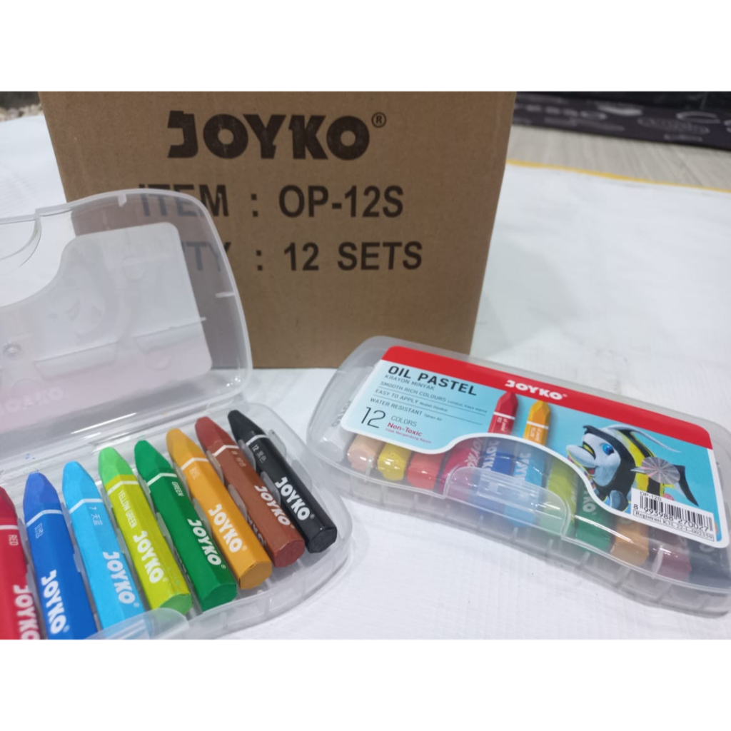 

PROMO OIL PASTEL JOYKO ISI 12 BUAH