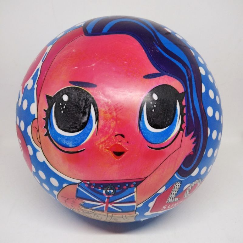 BOLA KARET LOL - MAINAN BOLA KARET KARAKTER ANAK