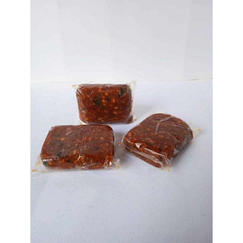 

sambel pecel khas Blitar/ sambal kacang/ sambal pecel sangrai/ sambal kacang sangrai