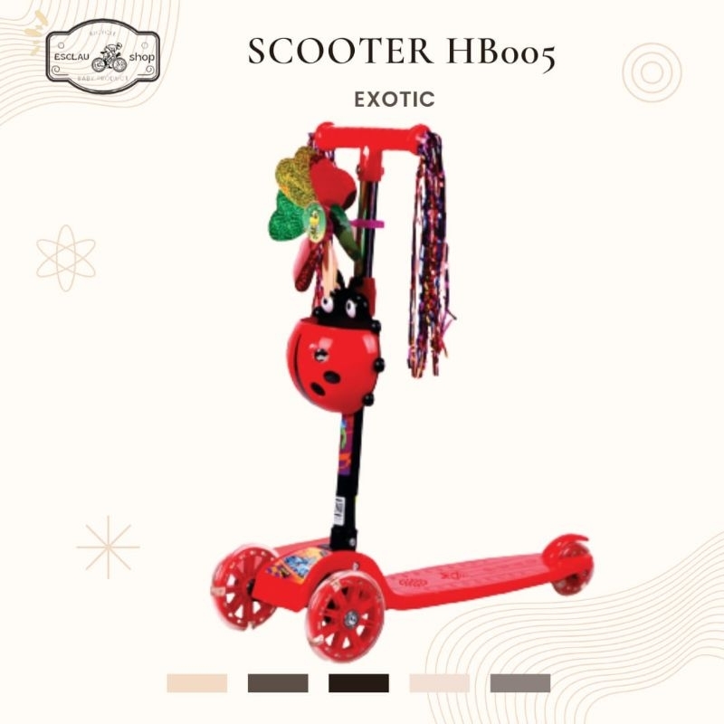 Scooter Exotic Hb 005 Skuter Skuter Anak