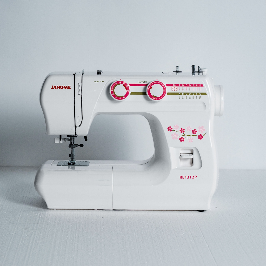 Mesin Jahit Portable Janome New RE 1312 / RE 1312P