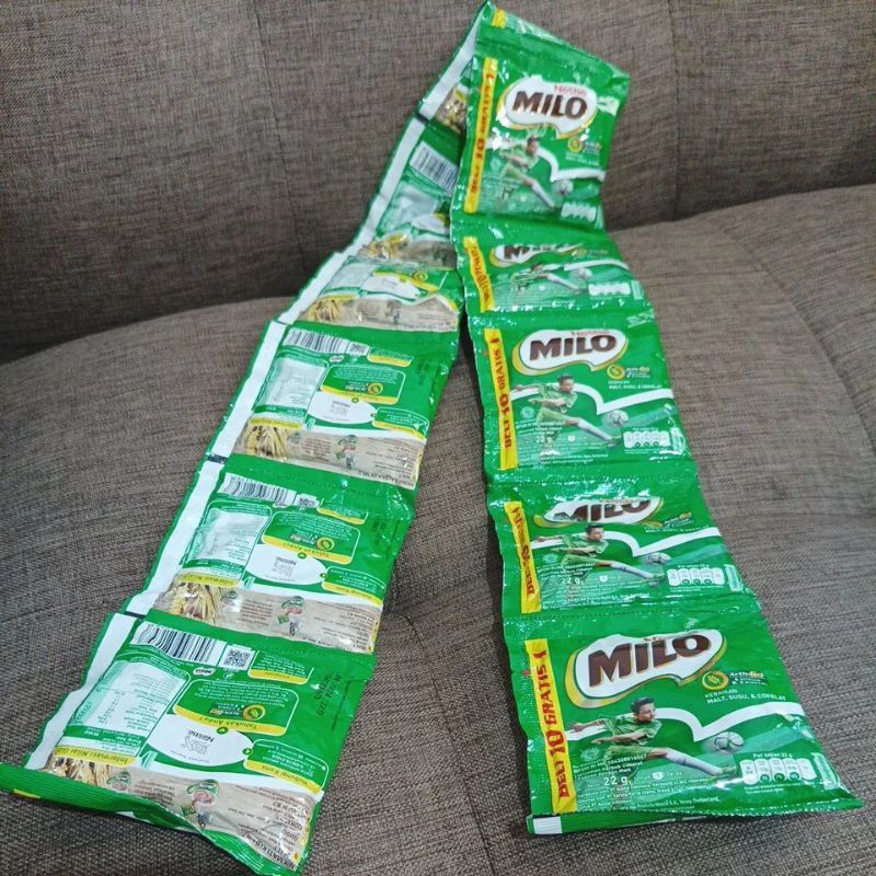 milo renteng 11  sachet