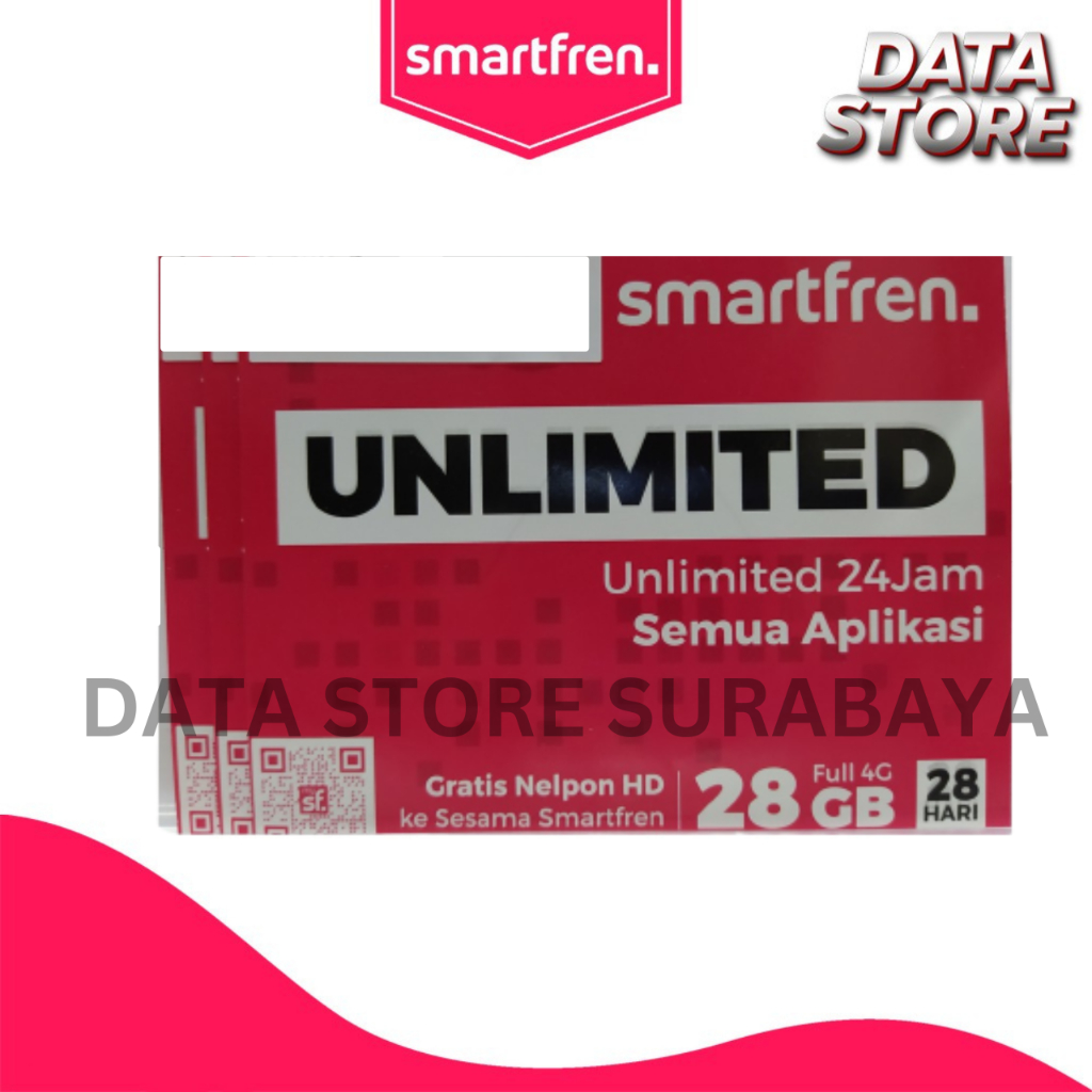 Perdana Data Unlimited SMARTFREN Maxi 56GB fup 2gb/hr  28 Hari