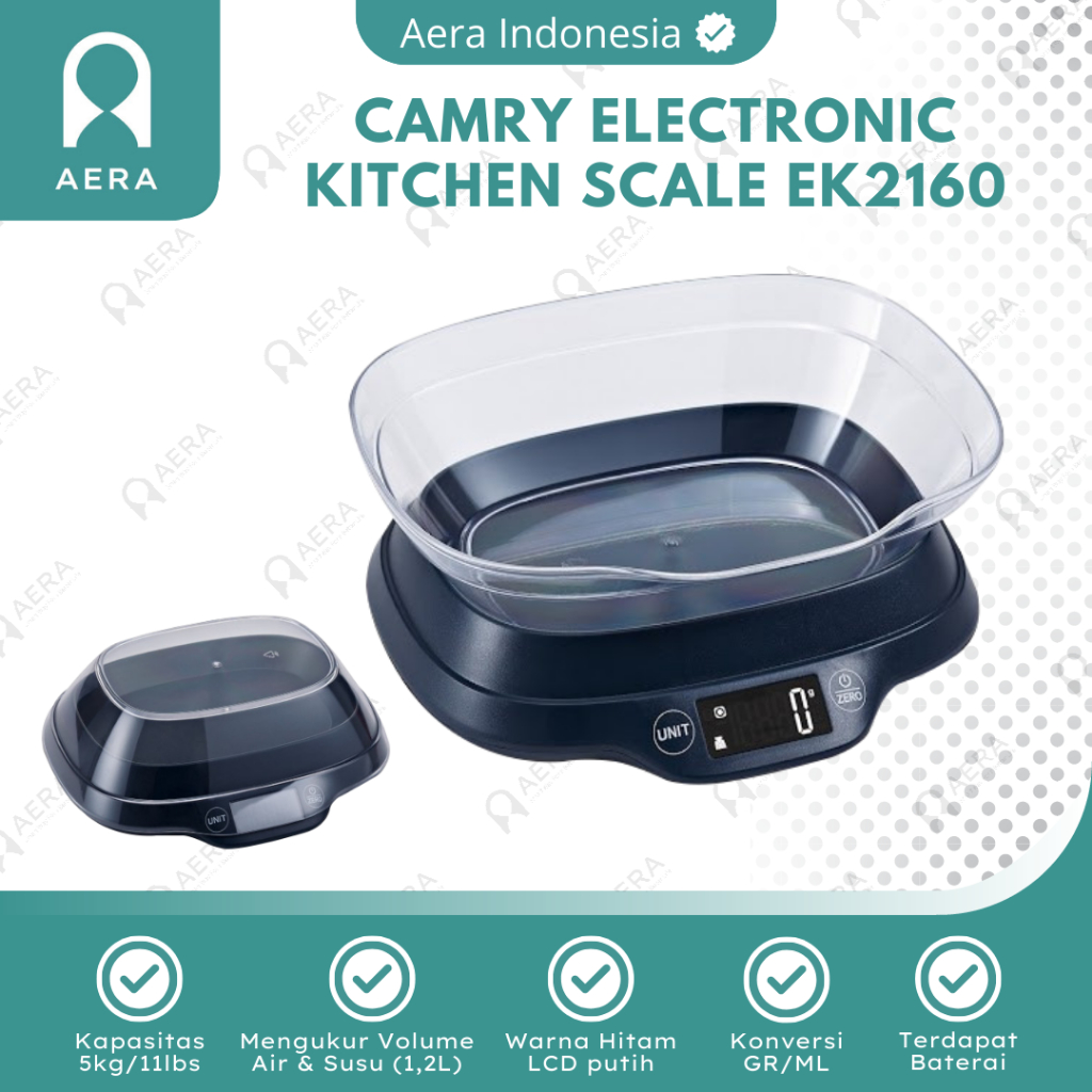 Camry EK2160H | Timbangan Digital Kue Camry | Timbangan Digital Timbangan Buah 5KG Digital