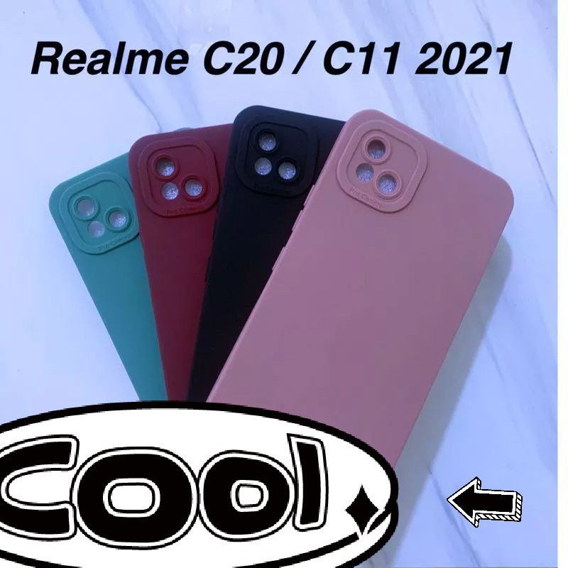 kesing Pro Camera Soft Case Full Cover Edge REALMI C11 2020. REALMI C11 2021. REALMI C12 / 25S. REAL
