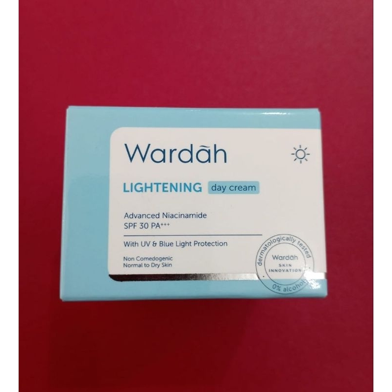Wardah krim pagi dan malam 30gr
