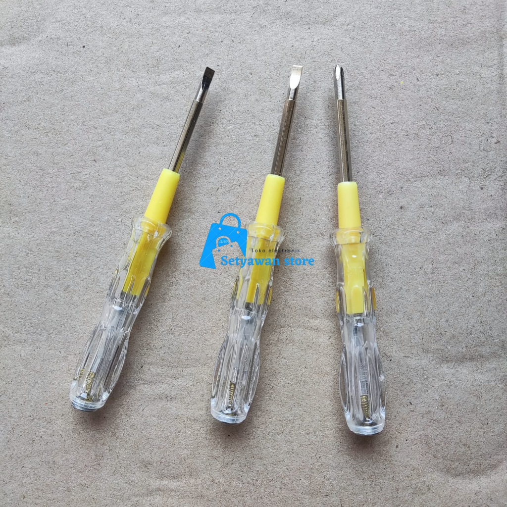 Obeng Tespen Mini Bolak Balik Plus Minus Multifungsi