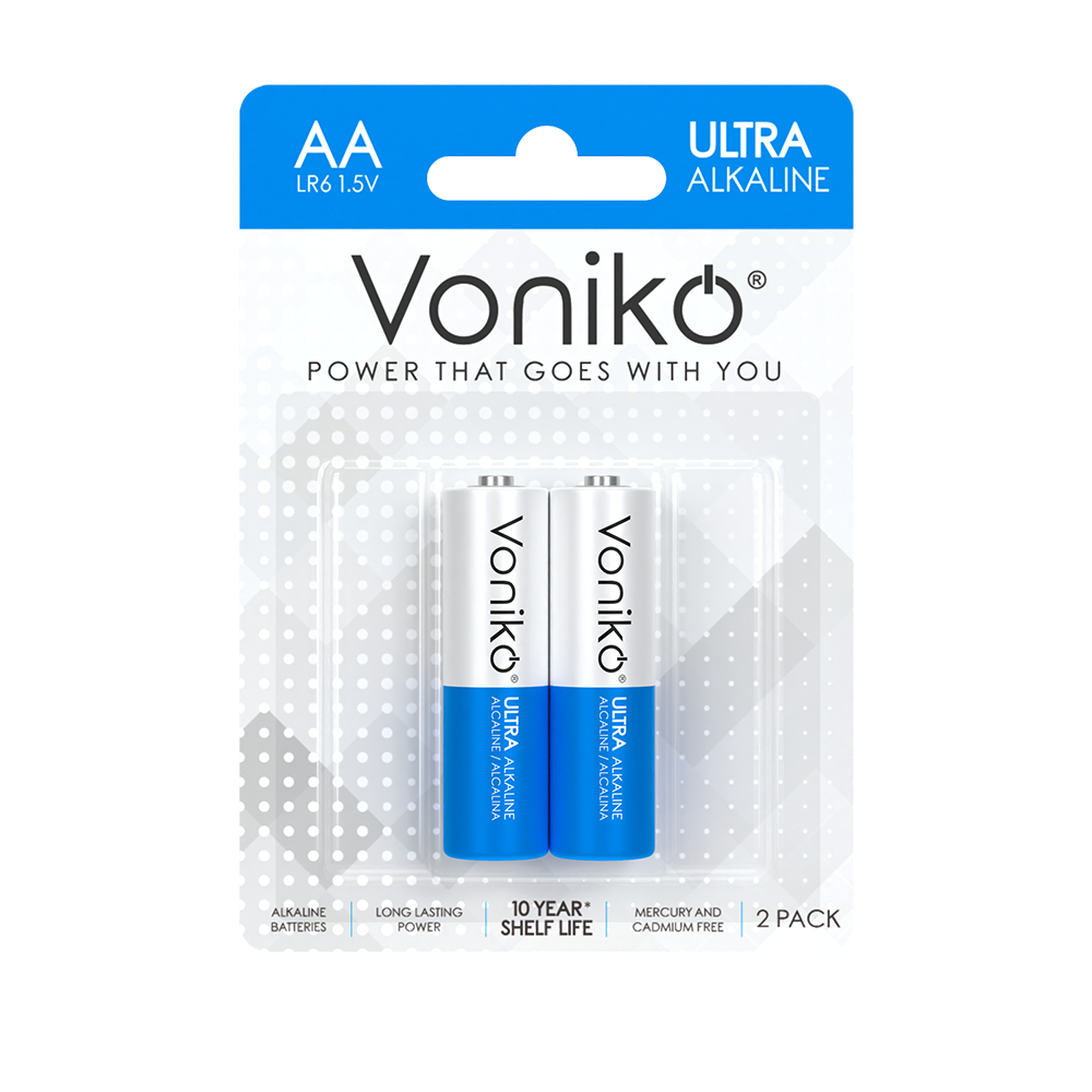 Baterai Alkaline Voniko AA Alkaline Battery Batu Baterai A2