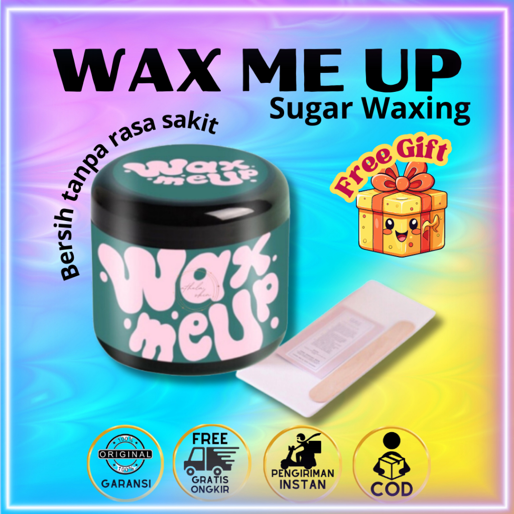 WAXING SUGAR KETIAK WAX ME UP PENCABUT BULU KAKI MISS V BPOM ORIGINAL