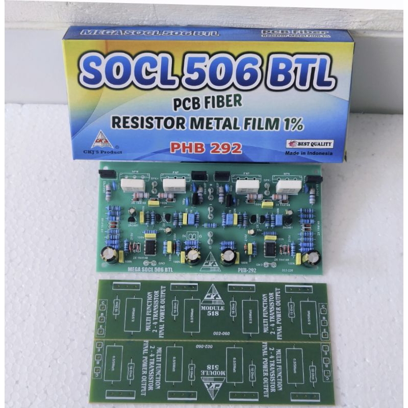 KIT POWER SOCL OCL 506 CKJ PHB 292 PCB FIBER
