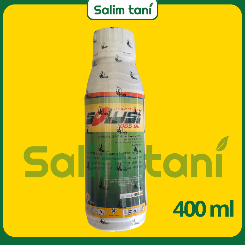 HERBISIDA SOLUSI 865 SL 400 ML