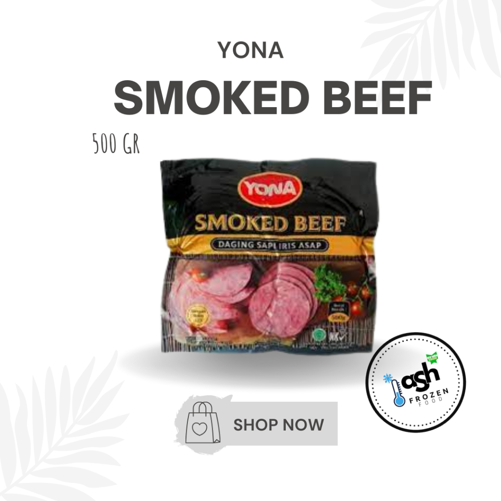 

YONA SMOKED BEEF DAGING ASAP 500 GR