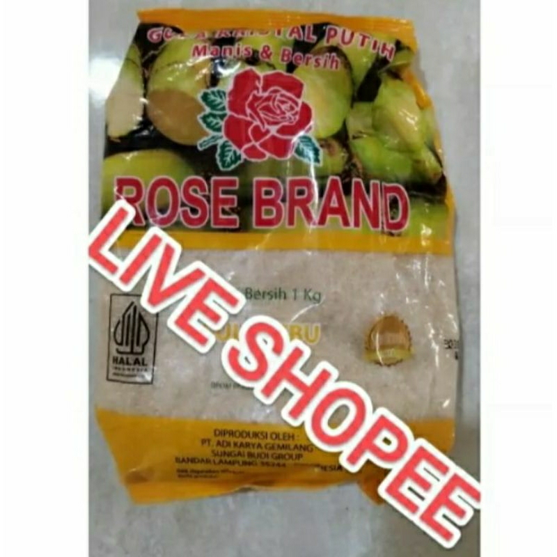 

gula ROSE BRAND 1kg