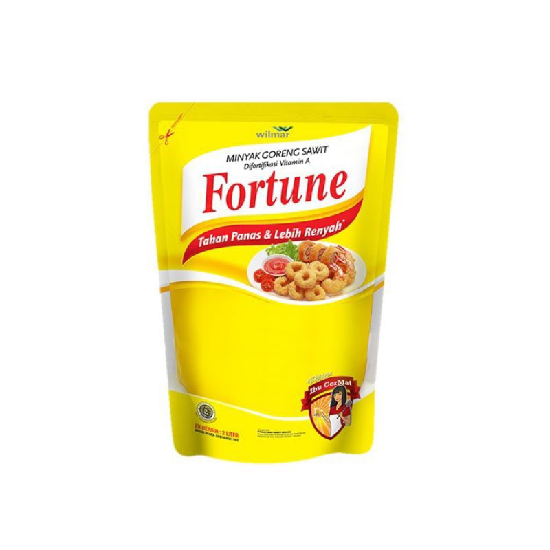

(DISKON) MINYAK GORENG FORTUNE 2 LITER