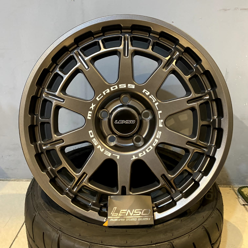 Velg Racing Model Rally Merek Lenso Ring 18 Innova Alphard Crv Dll