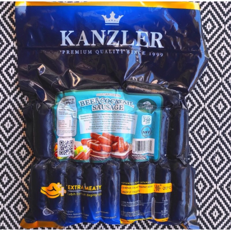 

KANZLER Beef Cocktail Sosis 500 gr dan 250 gr