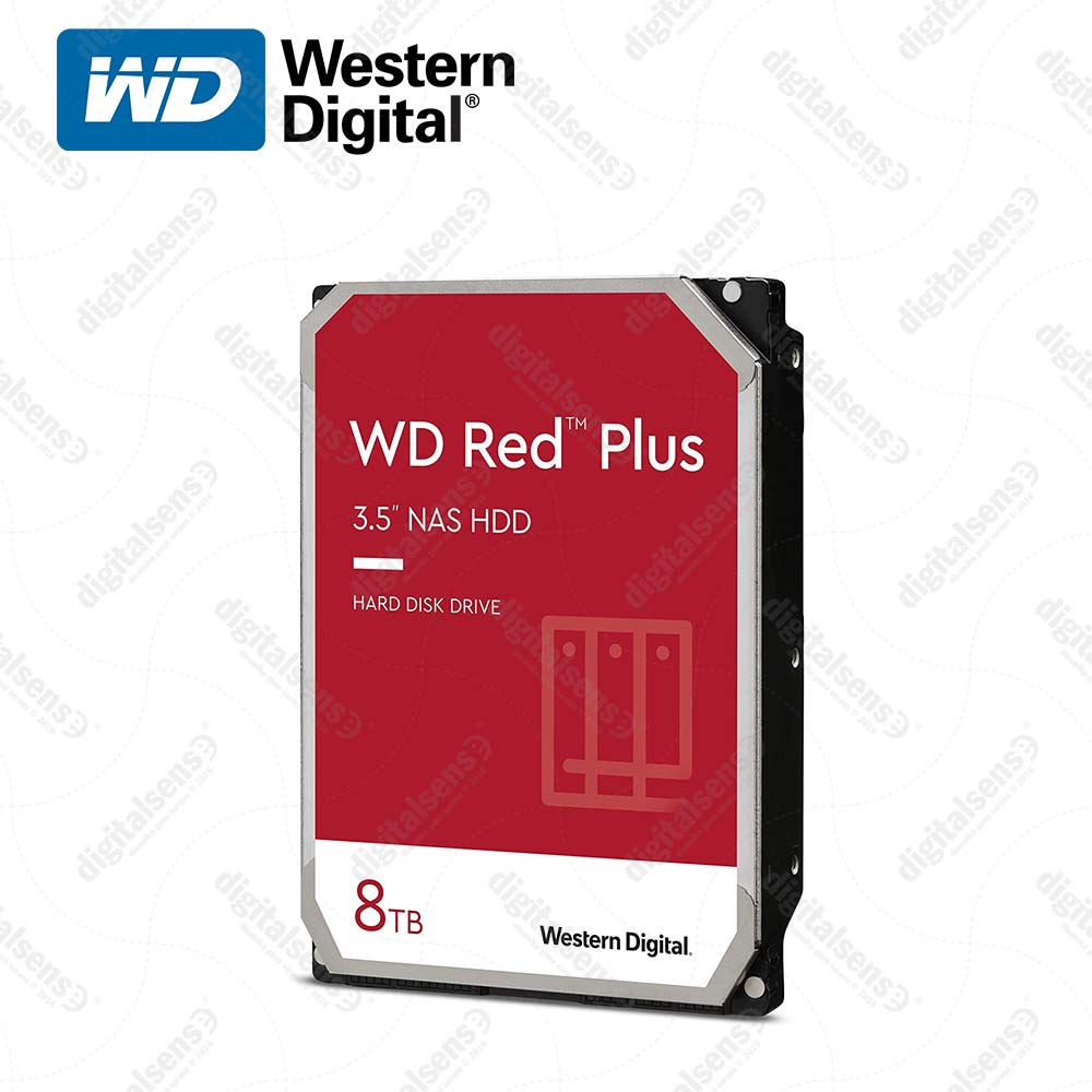 HARDDISK WD RED PLUS 8 TB - WD80EFZZ
