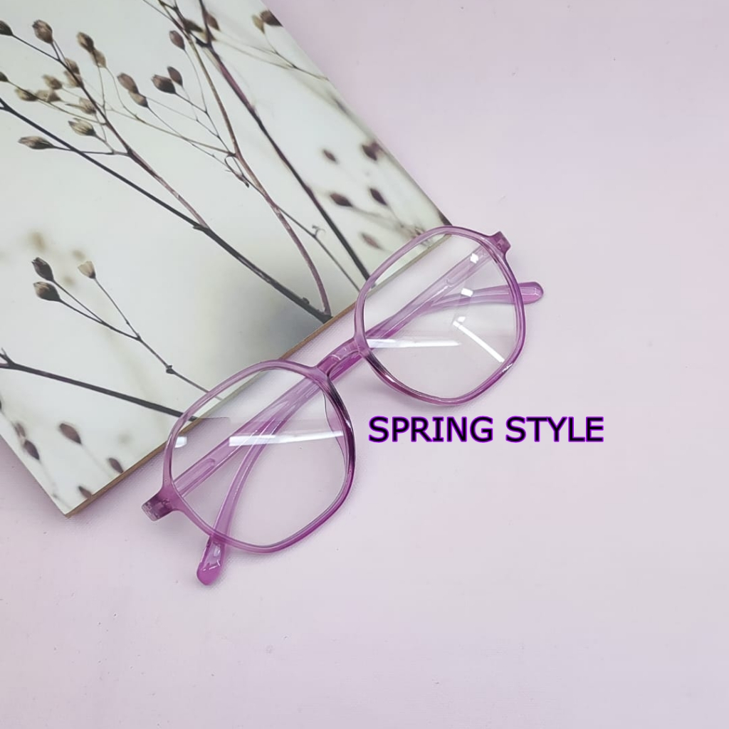 SPRING STYLE - TERBARU KACAMATA ANTI RADIASI BLUERAY KOREAN FASHION CEWEK COWOK UNISEX