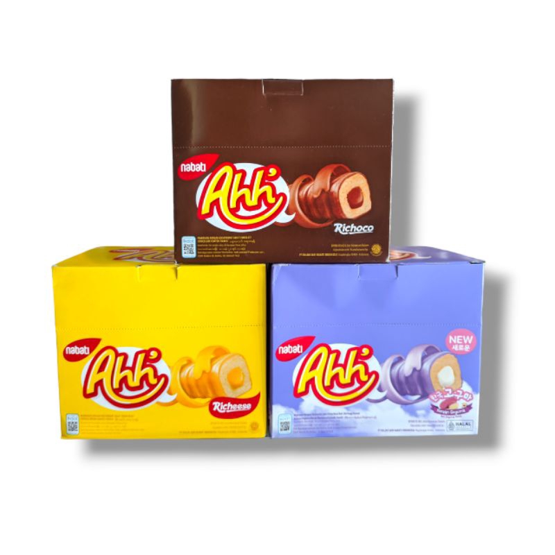 

Nabati Ahh 500 Richoco / Richeese & Korean Guguma 1 Box isi 20 Pcs