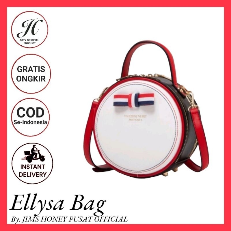 SALE DEFECT JUAL RUGI - Tas Selempang Wanita Ellysa Bag Jimshoney / Tas Original Jims Honey Sling Ba
