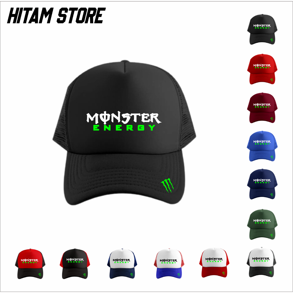 Topi Jaring Trucker Racing Sponsor Balap MotoGP