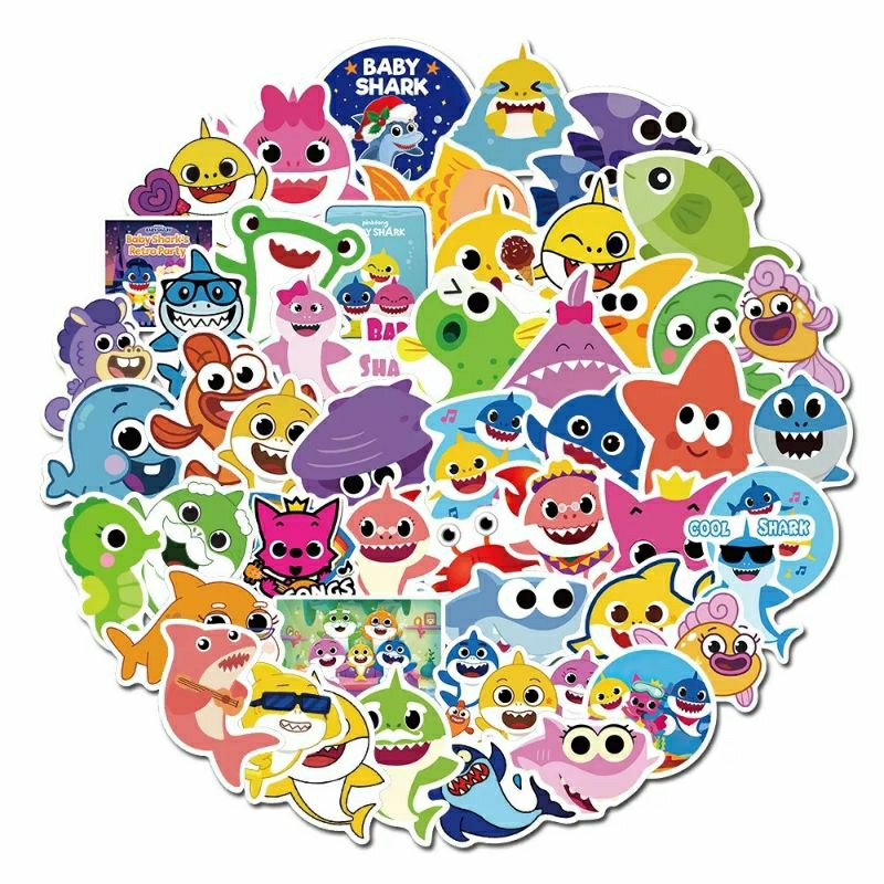 

Stiker Cutting BABY SHARK Lucu Vinyl Stiker Koper Hp|Stiker Laptop Tumbler Dan Lainnya