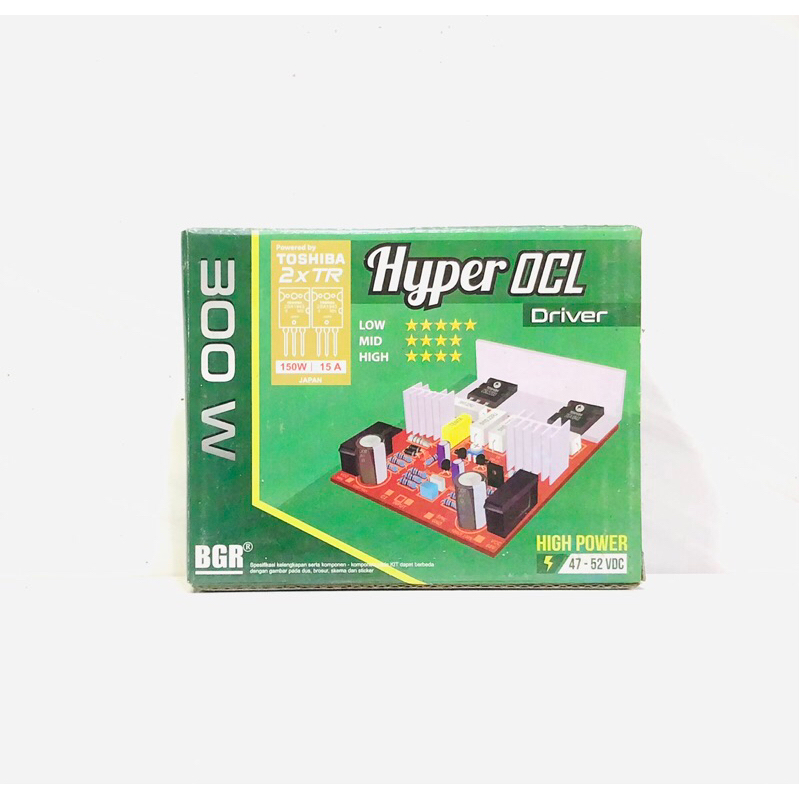 Kit Power Hyper OCL 300W Mono TR Bell BGR