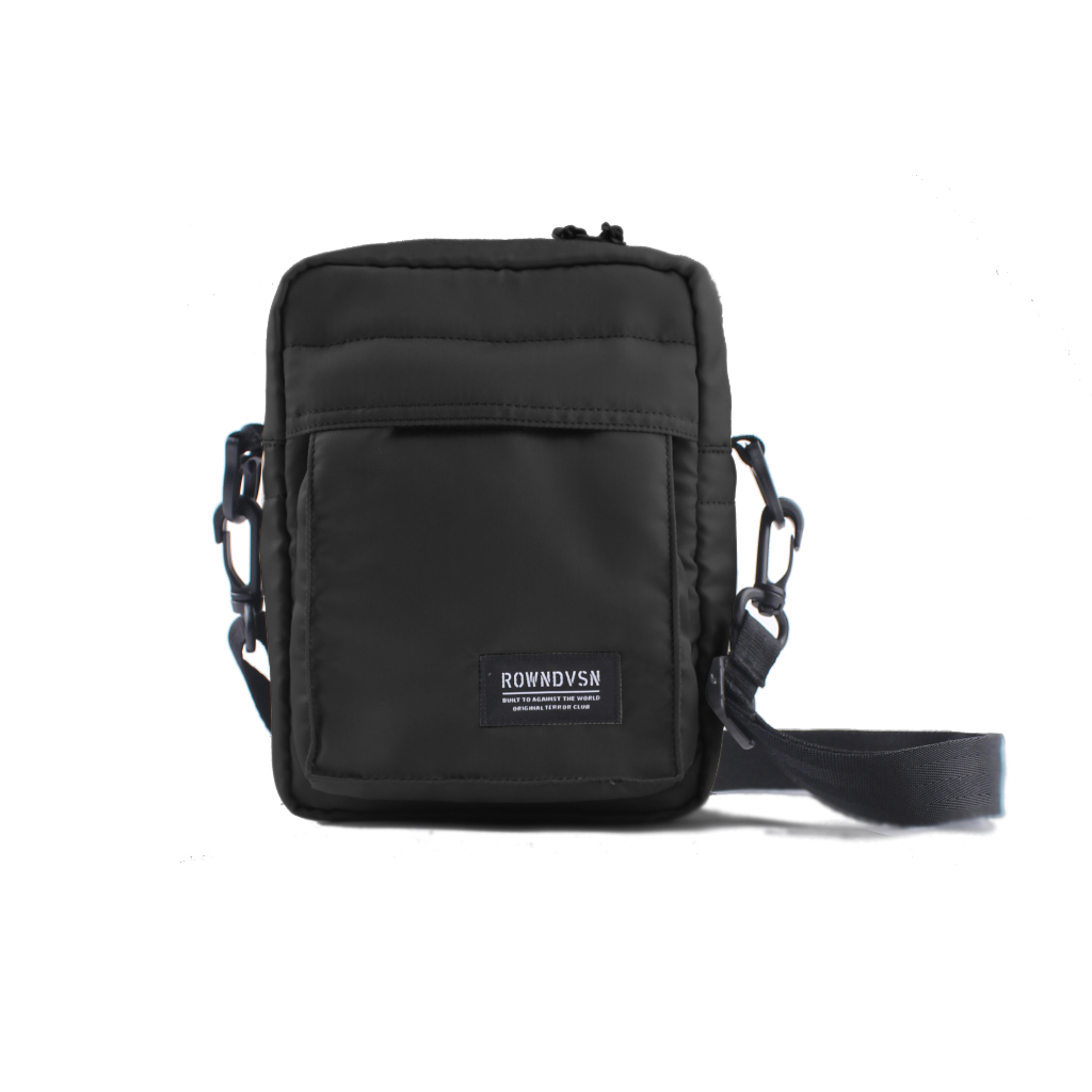 Rown Division Sling Bag || Giorno Black Tas Selempang