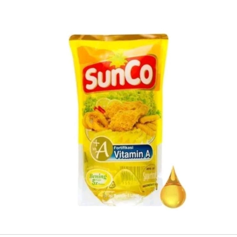 

Minyak Goreng Sunco 1L dan 2L