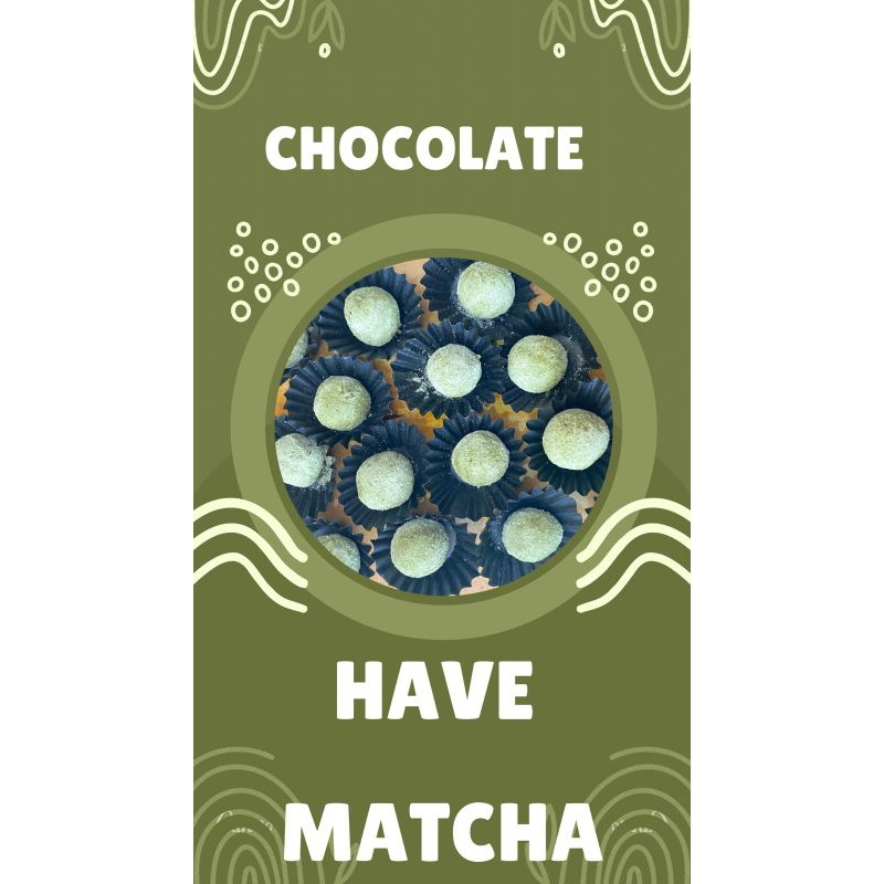 

chocolate temulawak varian Matcha