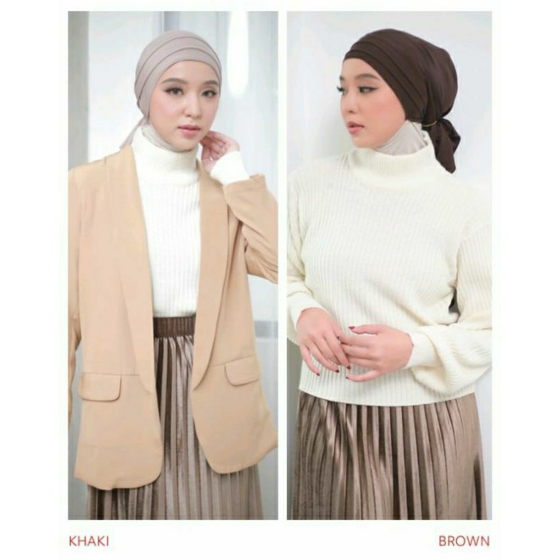 ZOYA -KERUDUNG HIJAB INSTAN BERGO JENNA TANPA PET