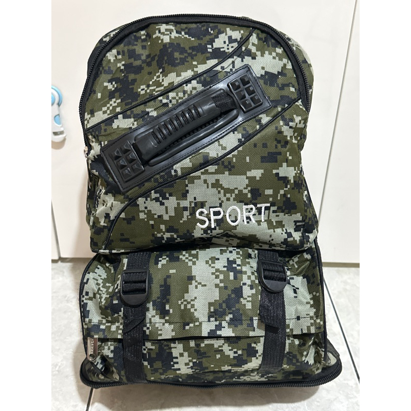 Ransel Motif Camo Militer Backpack