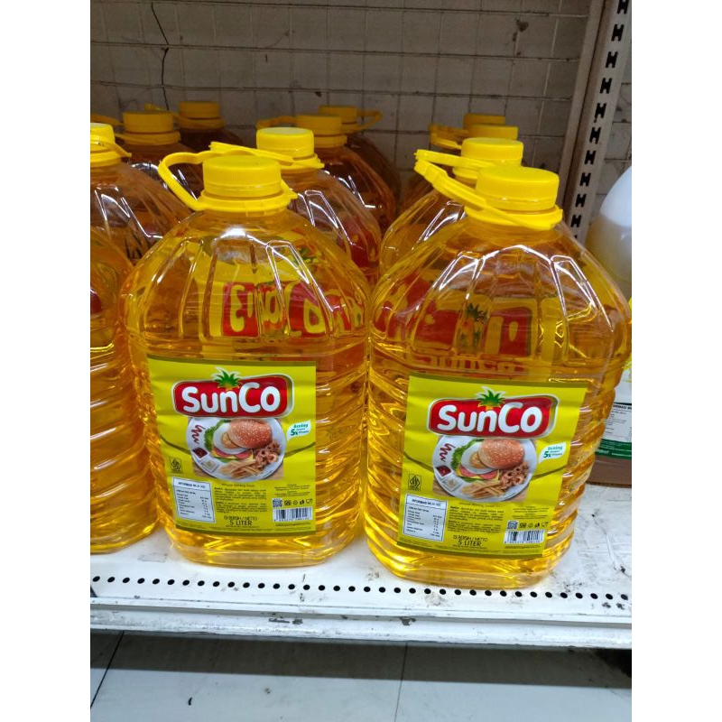 

Minyak Goreng Sunco Kemasan Botol 5 Liter