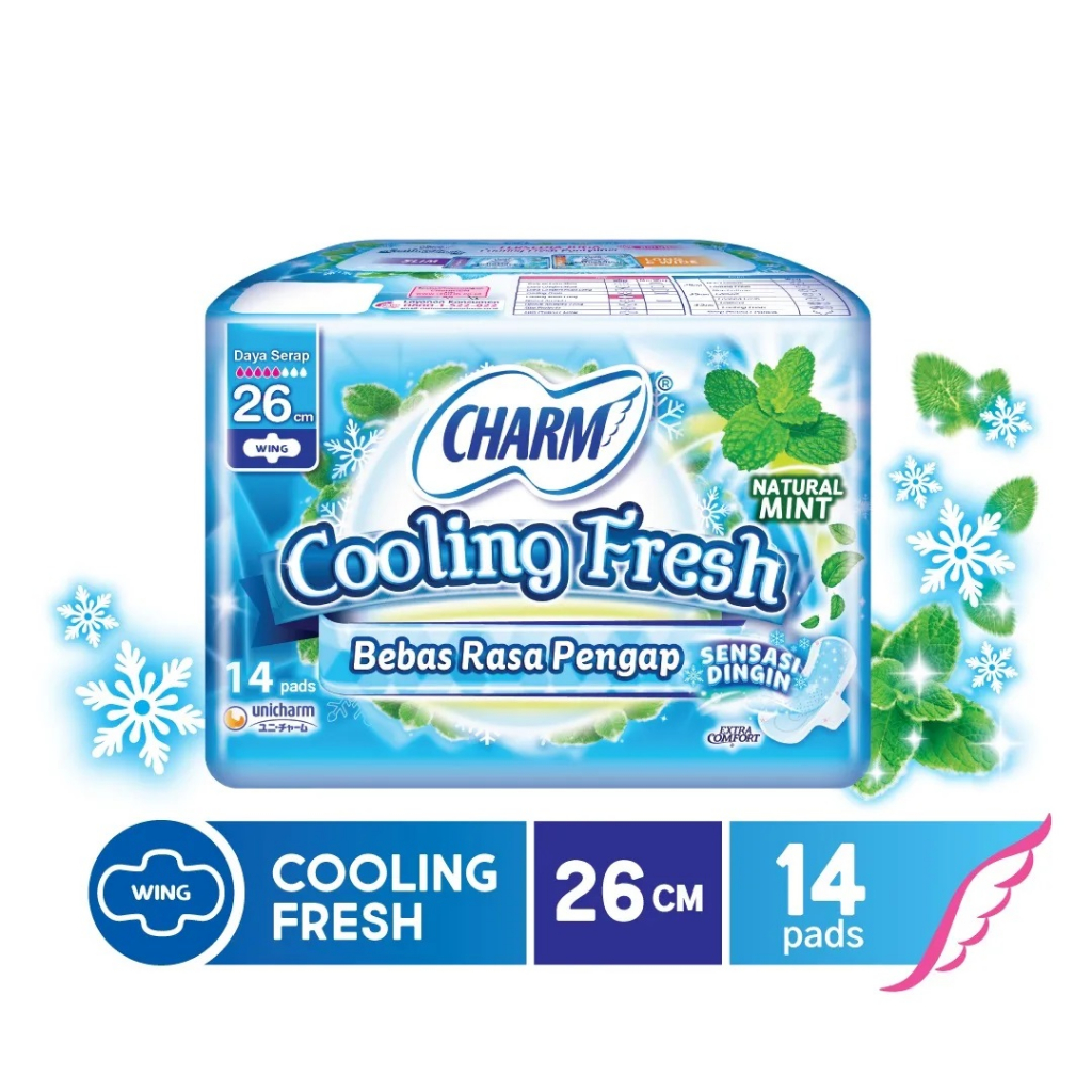 CHARM PEMBALUT COOLING FRESH
