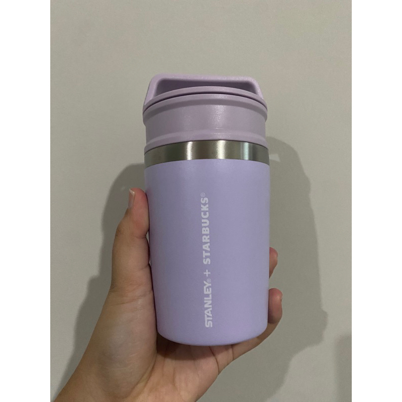 Preloved Starbucks x Stanley Tumbler Mug Travel Purple