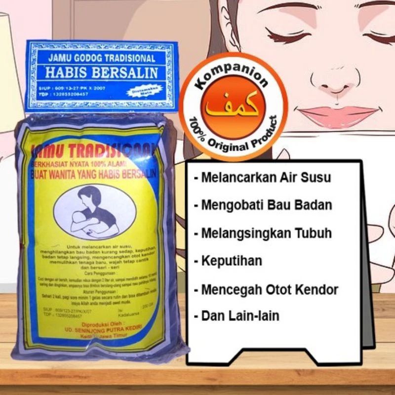 

habis bersalin jamu godog tradisional