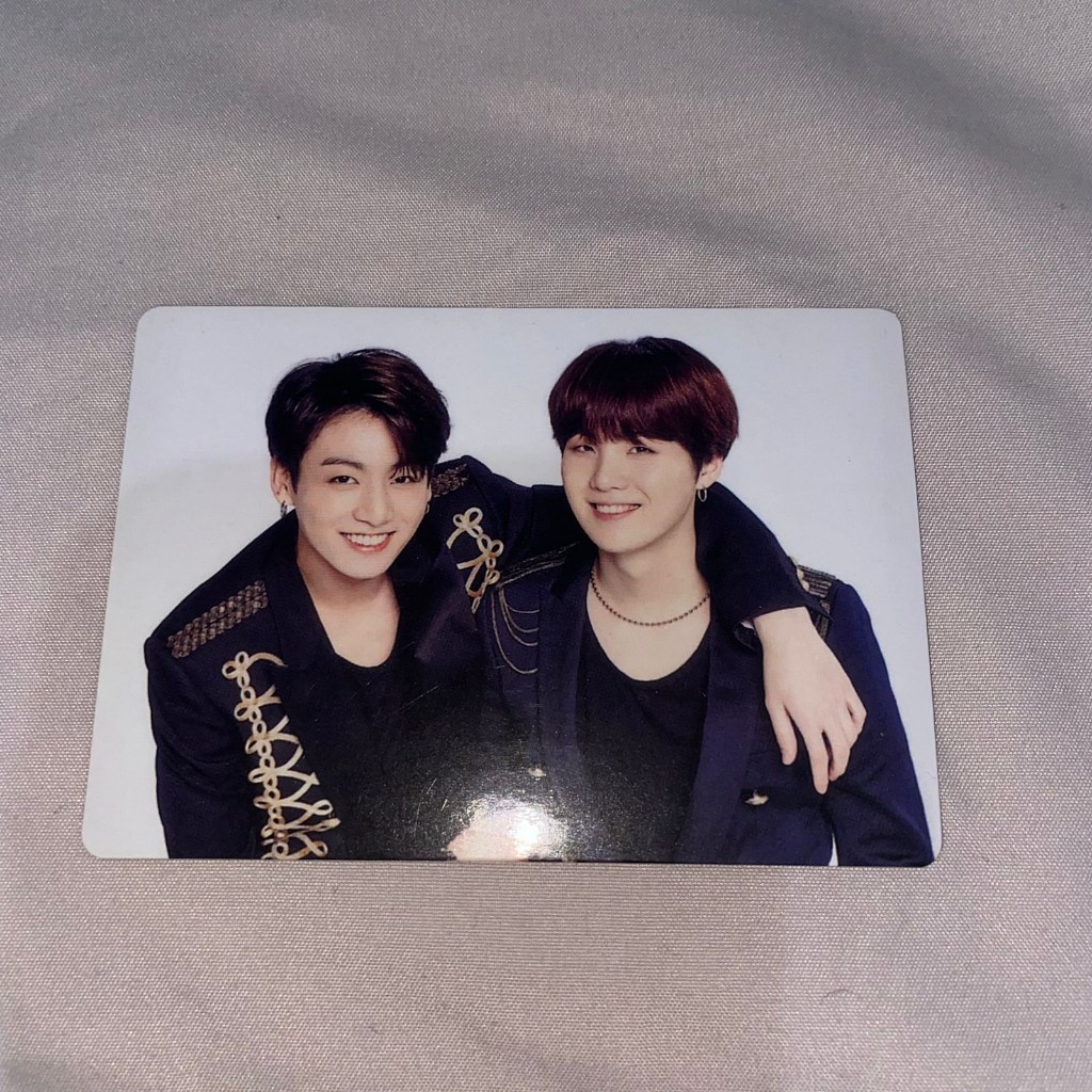 [READY STOC] Love Yourself Speak Yourself in Japan MPC Mini Photocard Jungkook Suga Yoongi BTS