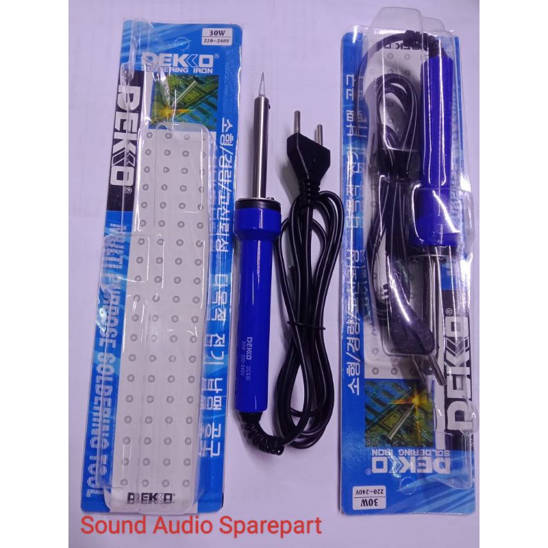 SOLDER DEKO DCS 30WAT / SOLDER HP DEKO DCS30W / SOLDERING IRON