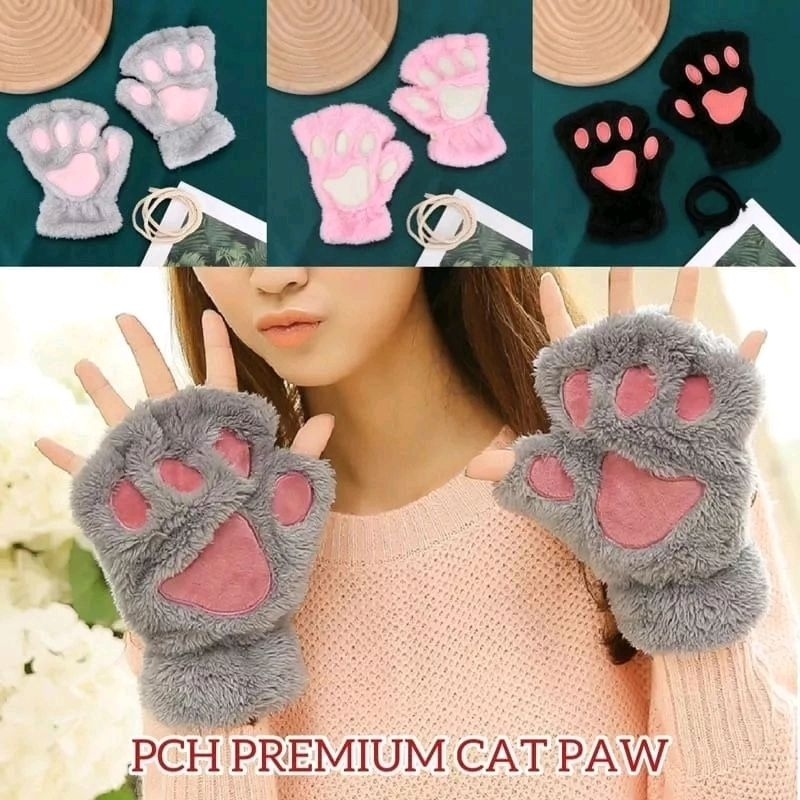 sarung tangan cosplay kucing