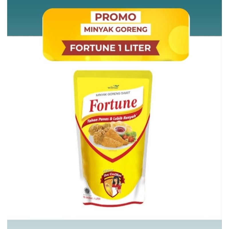 

MINYAK GORENG FORTUNE 1LT