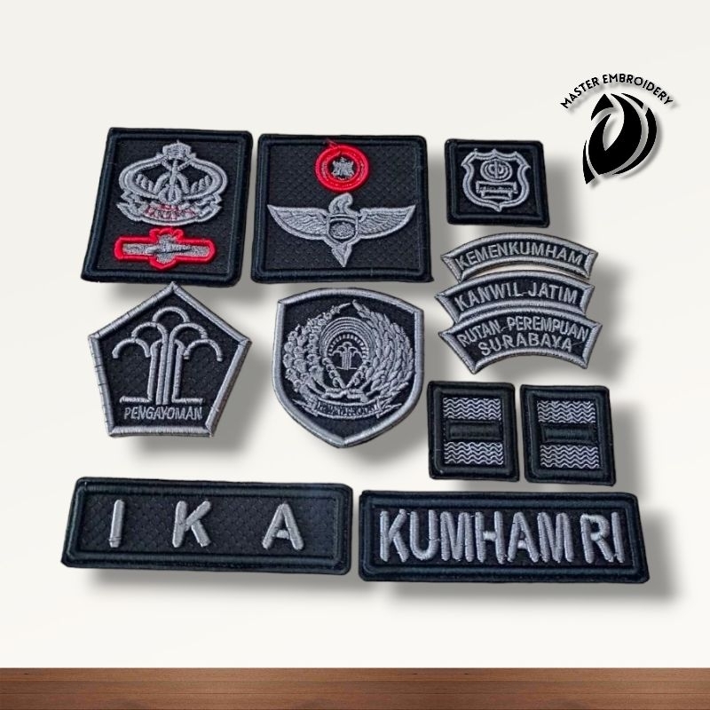 BADGE TIMBUL KEMENKUMHAM