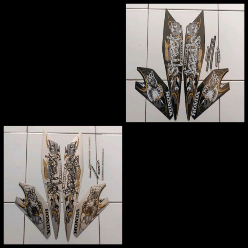 STIKER STRIPING LIS LES POLET PLAT BODY MOTOR HONDA BEAT STREET 2022